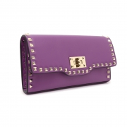 2023新品韩版新款女式铆钉包 真皮女包迷你手拿包单肩包