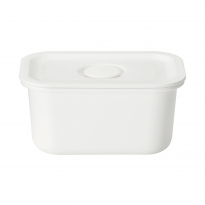 聚丙烯可作为保存容器使用附气阀便当盒/白色